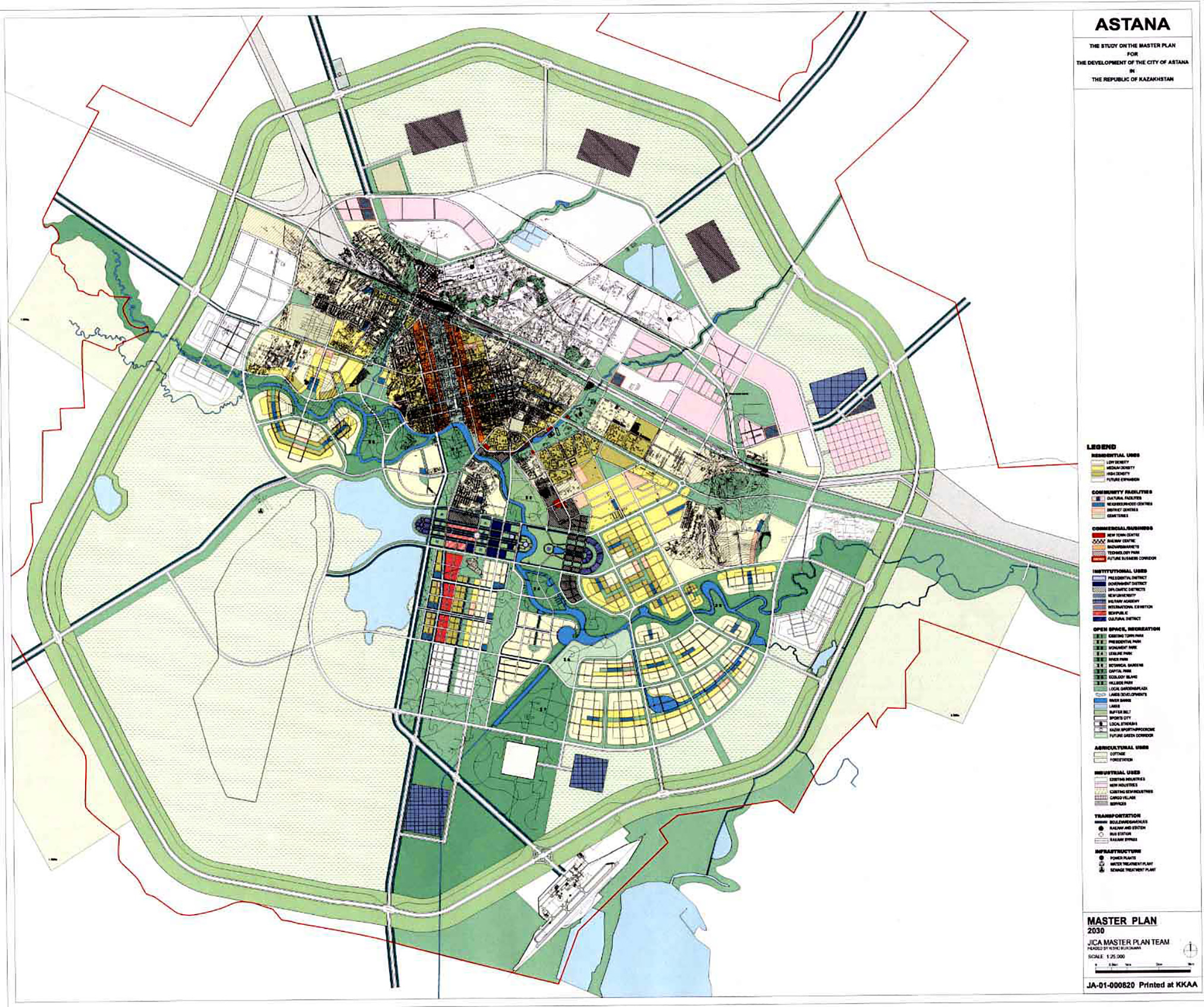 カザフスタン新首都アスタナ計画 | PROJECT | 黒川紀章 建築都市設計事務所